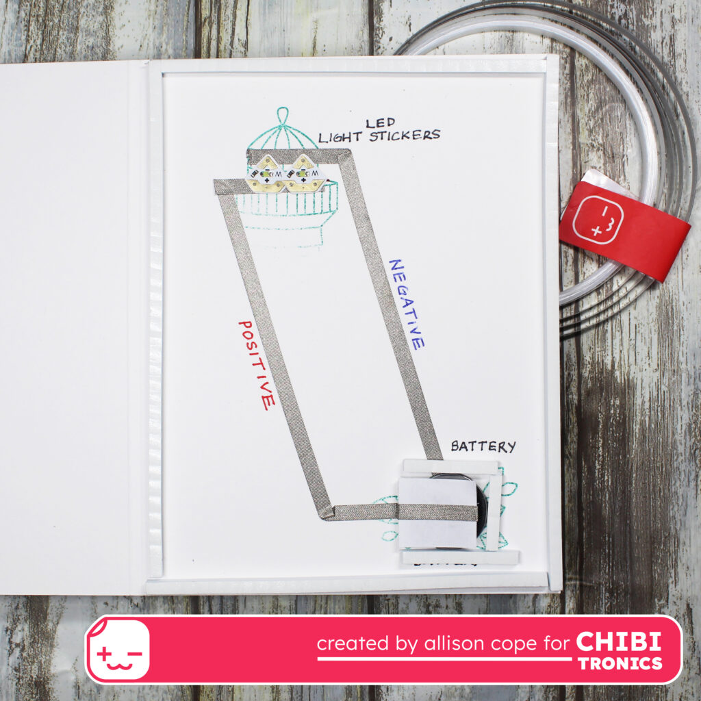 Blinking Lighthouse Beams featuring our New Gem Animating LED Light  Stickers | Chibitronics