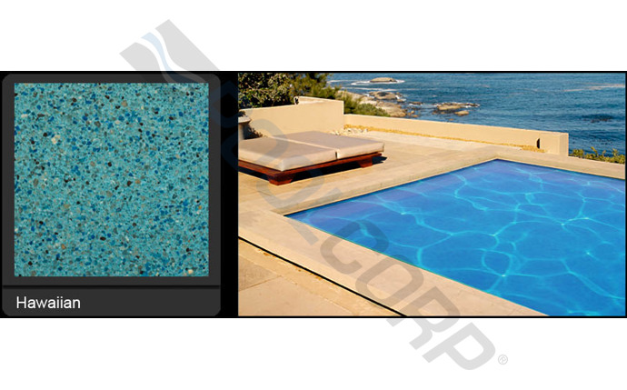 POOL360 | 80 lbs Gem Pool Finish Hawaiian