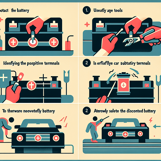 disconnecting car battery terminals