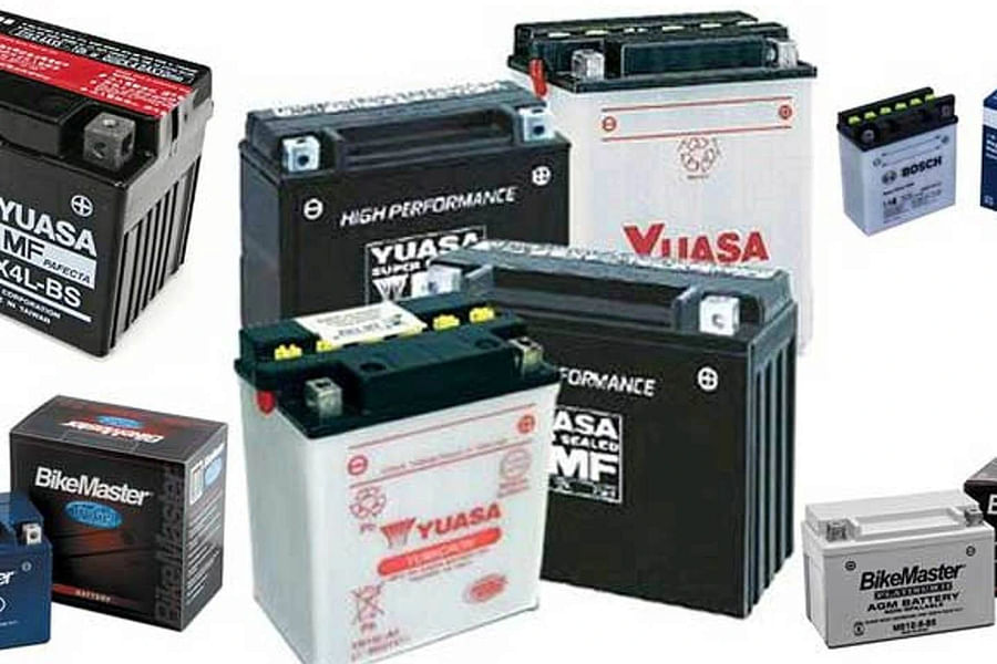 Wet Cell Motorcycle Battery