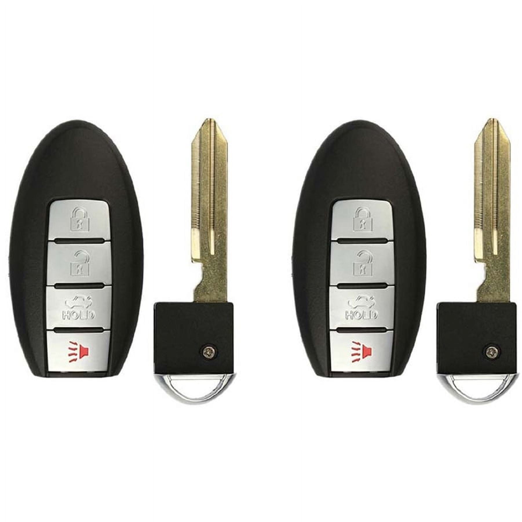 Nissan key fob release latch