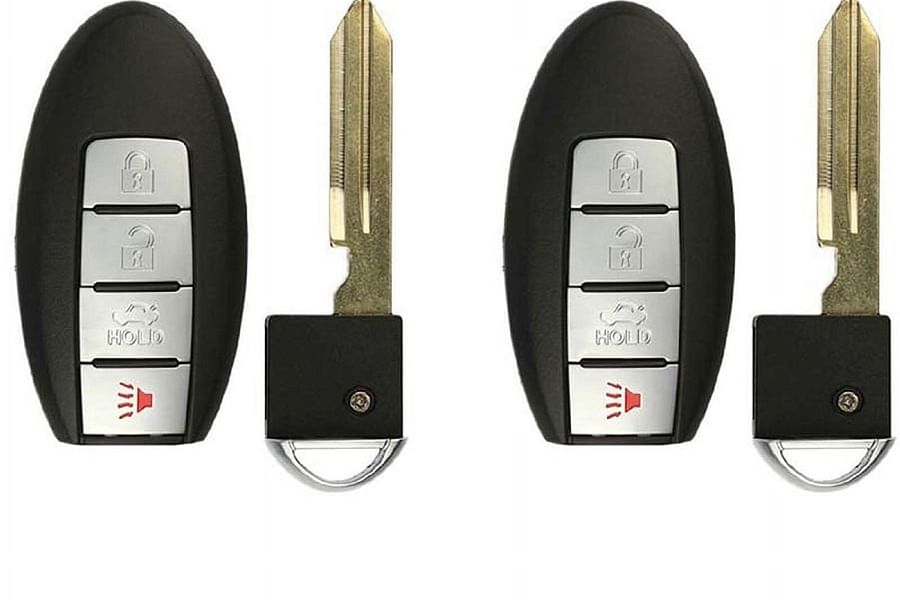 Nissan key fob release latch