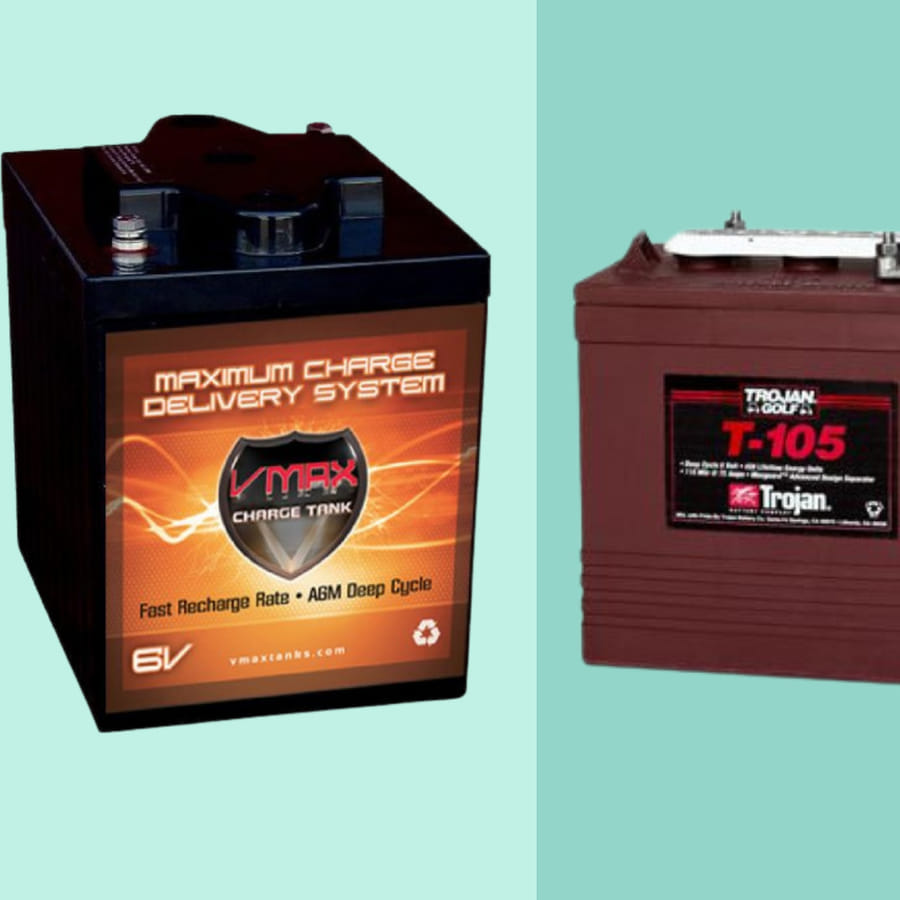 Lead Acid battery installed in an RV