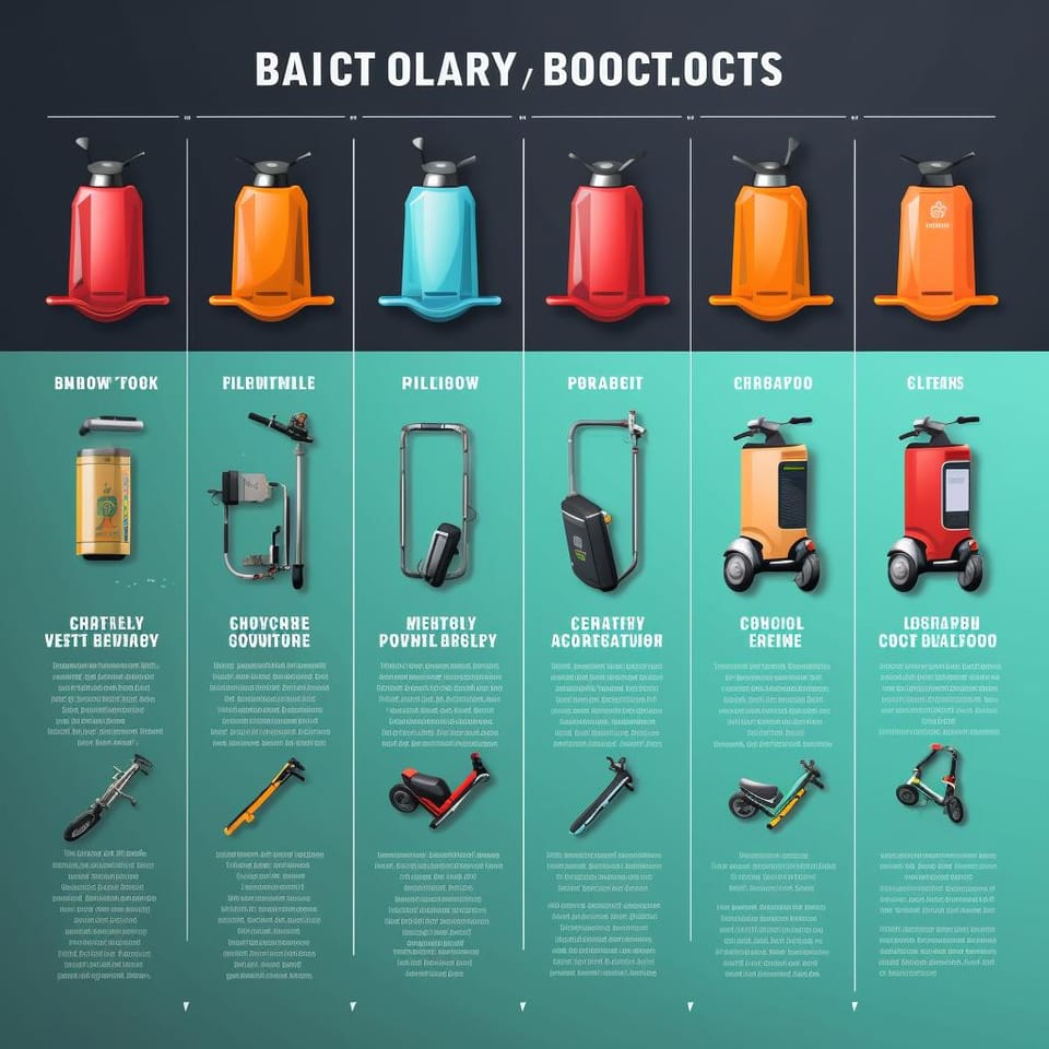The Pros and Cons of Different Electric Scooter Battery Types: Which One is Right for You?