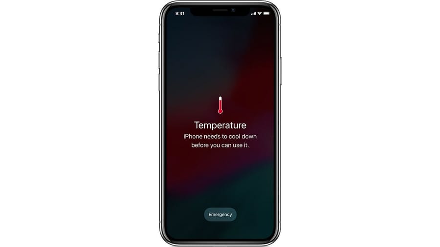 Battery deteriorating due to extreme temperature